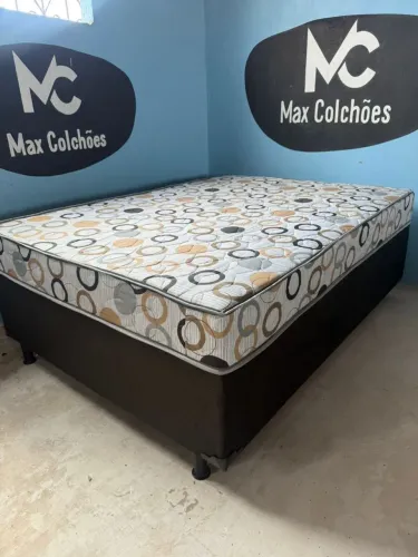 Cama box Molas ensacadas Casal - Direto da fábrica