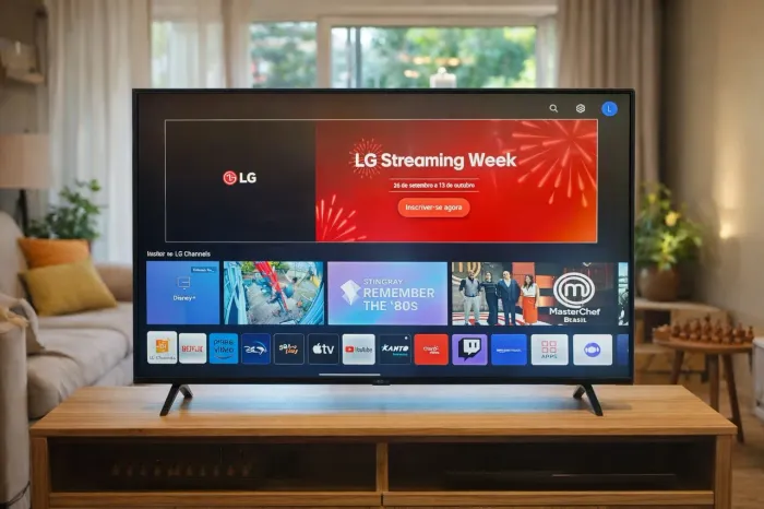 Smart Tv LG -pronta para uso