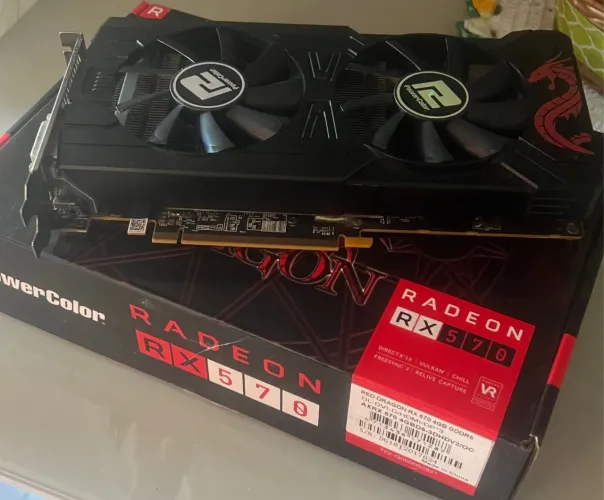 RX 570 POWERCOLOR 4GB VRAM