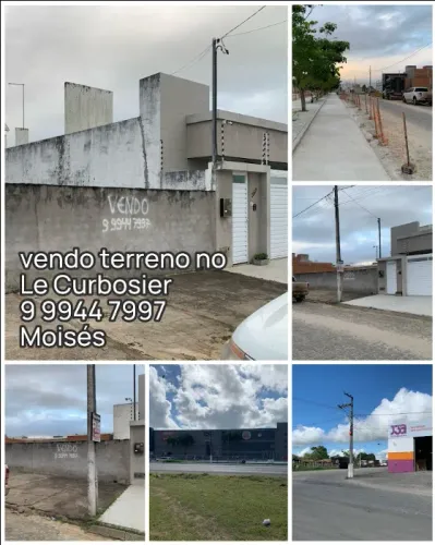 Terreno no Le Corbusier em Itabaiana SE