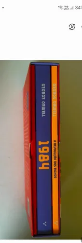 Box de livros A revolta dos bichos e 1984 de George Orwell