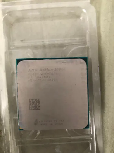 processador athlon 200ge funcionando perfeitamente