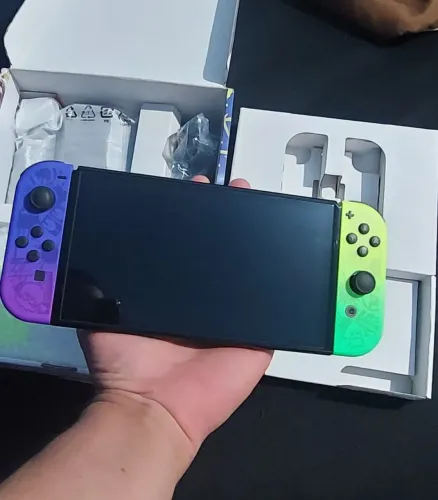 Nintendo Switch Oled 64gb Edição Splatoon
