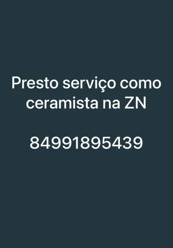 Coloco pisos e porcelanatos (mais especificamente na ZN)