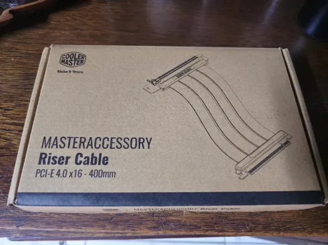Kit Riser Cable Da Cooler Master 400mm Pci-e 4.0