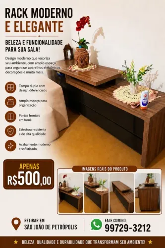 Rack Dalla Costa em perfeito estado