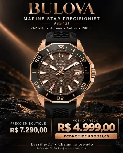 BULOVA MARINE STAR PRECISIONIST ? 98B421