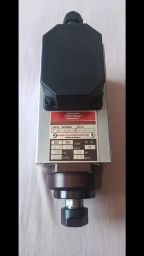 Peças e componentes para CNC.