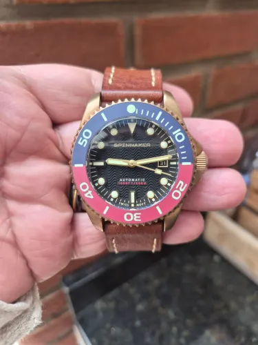 Relogio Automático Spinnaker Soda Black e Bronze