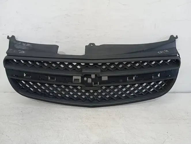 Grade Parachoque Gm Celta 2012 A 2015 Original 26231 Preto Fosco