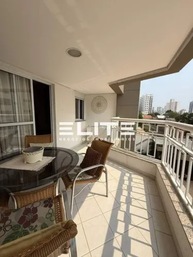 Apartamento 4 Dorms (3 Suítes) | 130m² | 2 Vagas + Depósito / Mobiliado | Centro de Santo