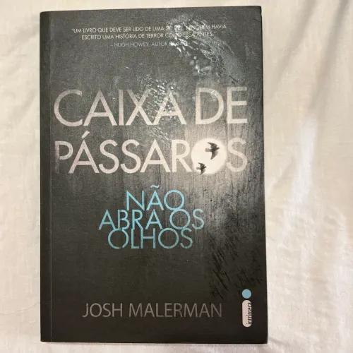 Livro - CAIXA DE PÁSSAROS, de Josh Malerman
