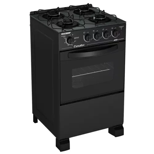 FOGÃO 4 BOCAS ESMALTEC ACENDIMENTO AUTOMÁTICO