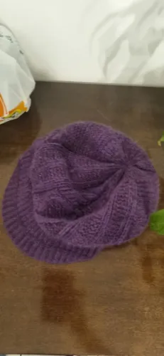 Bone de la para inverno. Cor roxo de la seminnovo por 10