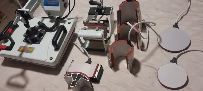 Prensa termina para sublimação 8 in 1