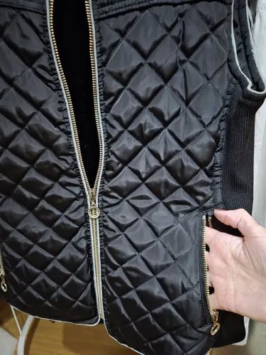 COLETE NYLON PRETO MATELASSÊ, MARCA LOOK