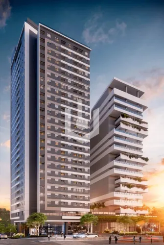 Studio no Itaim Bibi de 24m² com 1 dormitório, próximo ao Parque Ibirapuera.