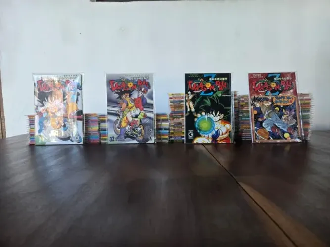 Dragon Ball 1 ao 83 - 1º edição editora conrad (usado)