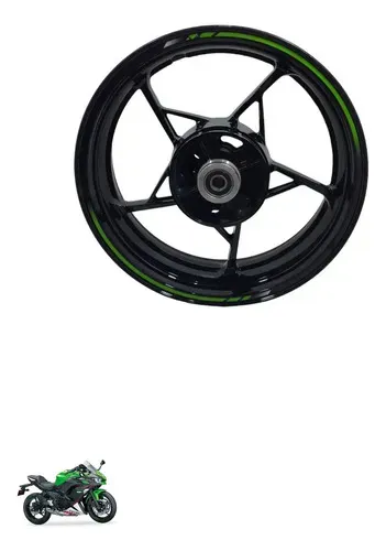 Roda Traseira Kawasaki Ninja 650 2020 2021 2022 Preto