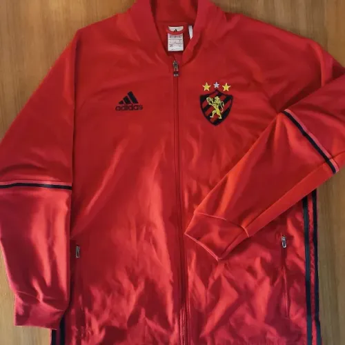 jaqueta original 2015 adidas sport recife tamanho gg vermelha