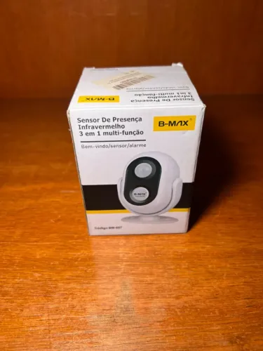Sensor de Presença Infravermelho 3 em 1 BM-607 - NOVO - FUNCIONANDO