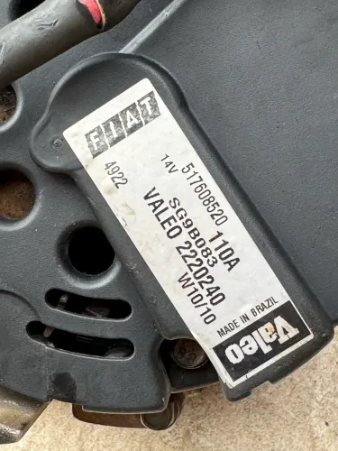 Alternador original palio fiat 1.8 8V GM
