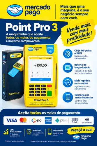 Maquininha de cartão