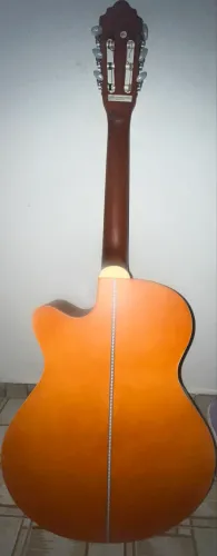 Violão Giannini Elétrico Nylon Cutaway Afinador GN-3T