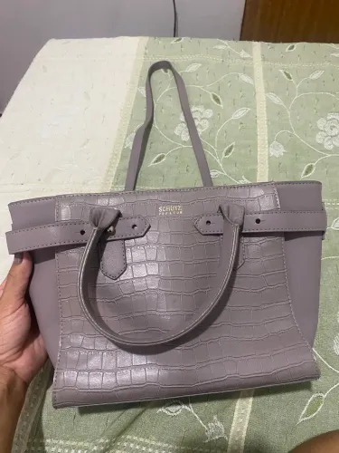 Bolsa Schutz Cinza Original