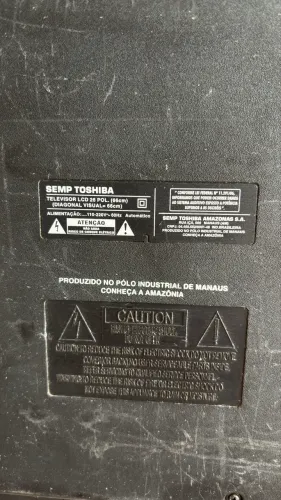 TV SEMP TOSHIBA 26? - Para peças/conserto