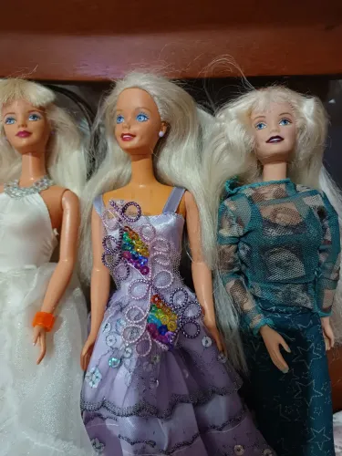 Lote de barbies antigas