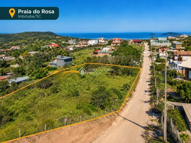 terreno na praia do Rosa, Matricula Financiável.