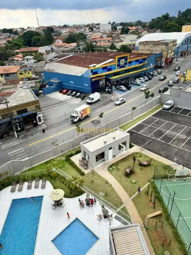 Apartamento com 2 dormitórios sem sacada para venda no condomínio Reserva da Praça com ele