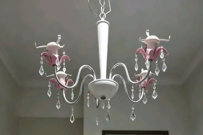 Lustre com 3 lâmpadas
