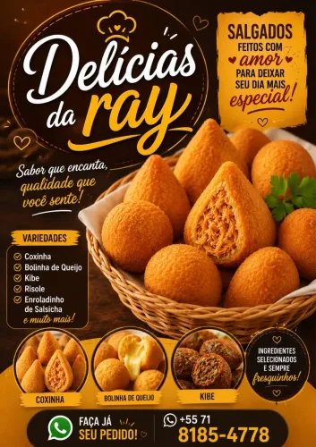 Delicioso salgados