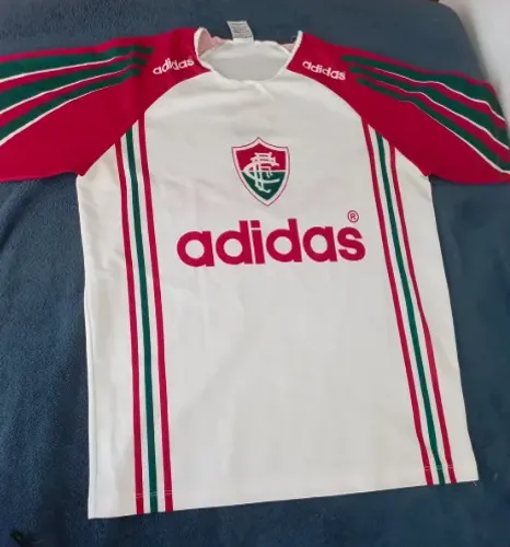 Camisa Fluminense Treino de Jogador Década De 90- Adidas Tamanho G