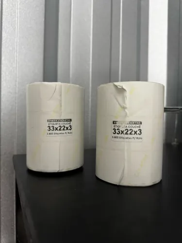 Etiqueta Couchê 33x22x3 - Lacrada unidade