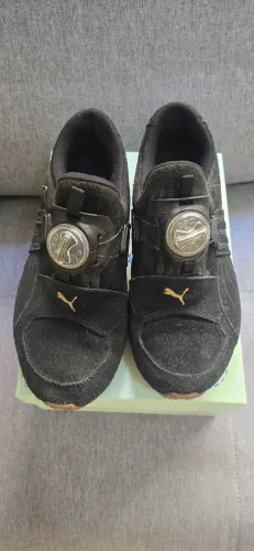 Tênis PUMA disc Camurça Preto Original tamanho 40