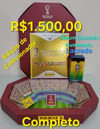 Álbum da Copa 2022 - ESTÁDIO ( COMPLETO )