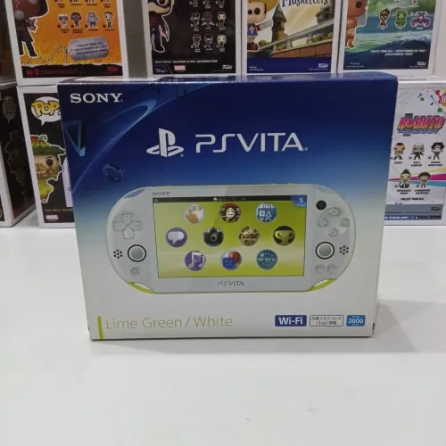 Vendo Playstation Ps Vita Slim Lime Green White Wifi 1gb Semi novo
