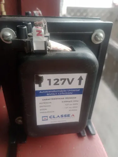Transformador 3000Va Ótimo estado ZAP *81