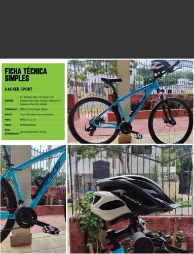 Vende-se uma Oggi Hacker Sport/ Ob: com acessórios 