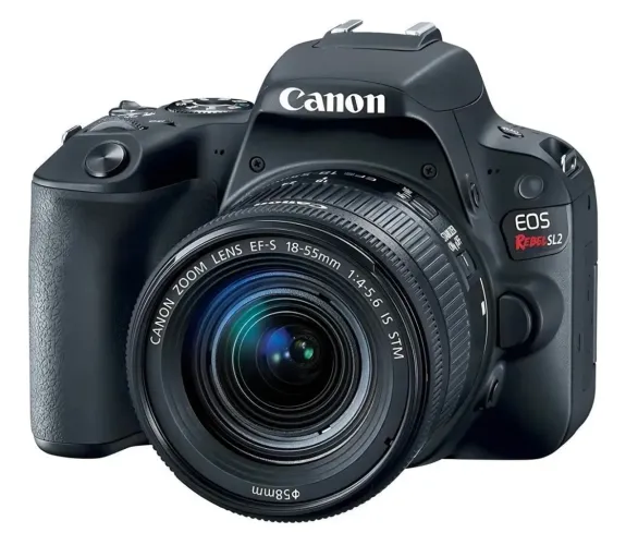 Canon eos rebel SL2 + lente 18-55 mm