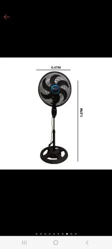 Ventilador de Coluna Turbo Semi Novo - Muito Conservado