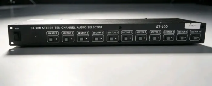 St-1000 Seletor de Áudio Estéreo 10 canais