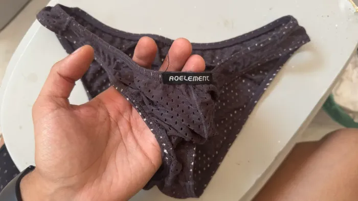 Cueca slip usada