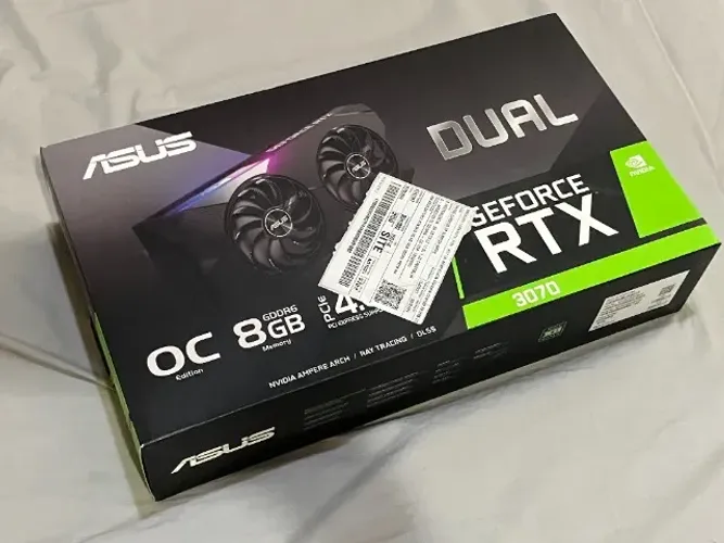 RTX 3070 Asus Dual OC 8Gb