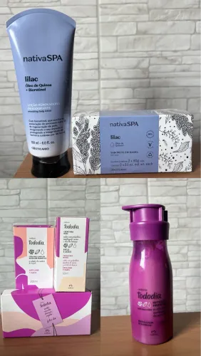 Combo Produtos O Boticário + Natura NOVOS