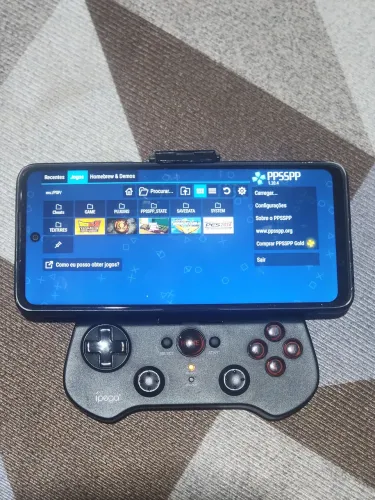 smartphone + controle