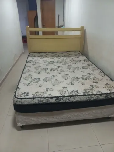 Cama Box de casal com colchão